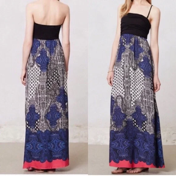 Anthropologie | Dresses | Anthropologie Lilka Antica Maxi Dress | Poshmark